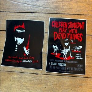 Emily Strange Sticker Set